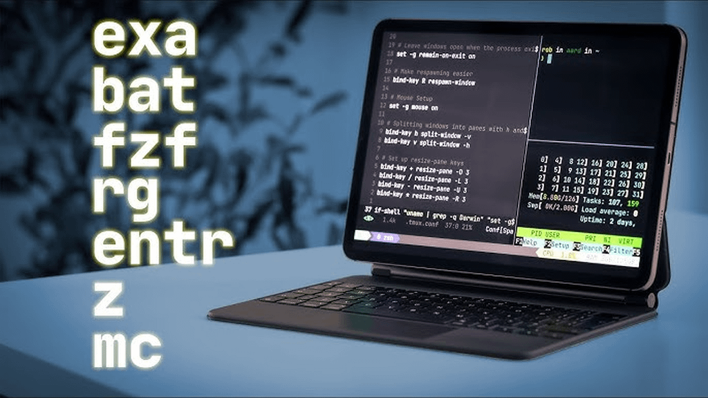 exa, bat, fzf, zoxide