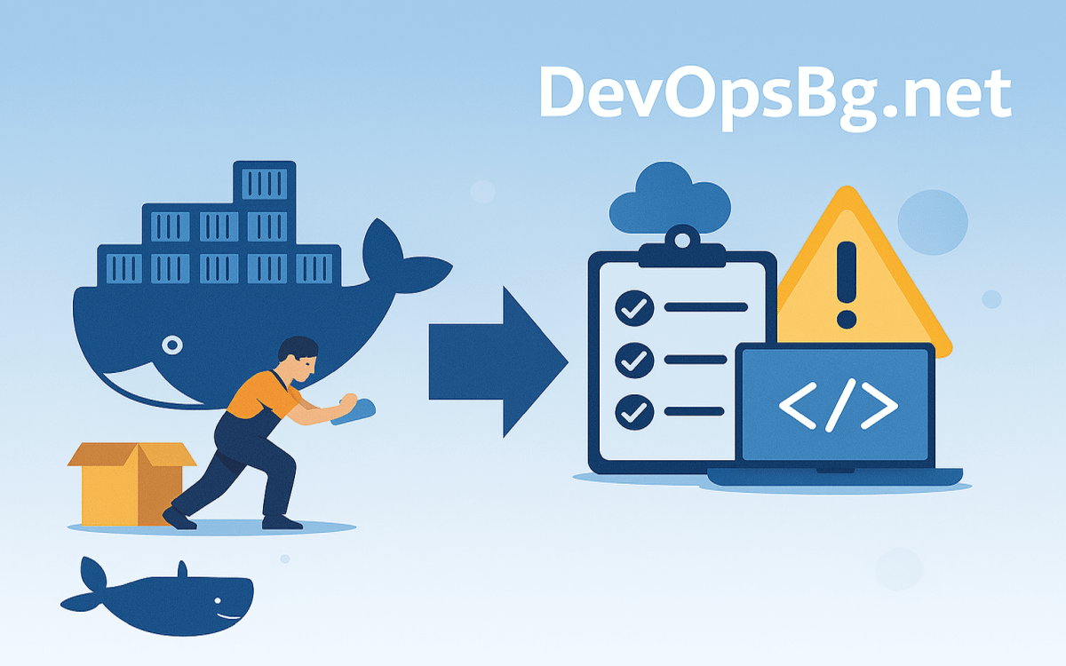 Docker Compose в продукция: добри практики и чести капани